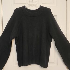 Vince Camuto Classic Black Crew Neck Sweater